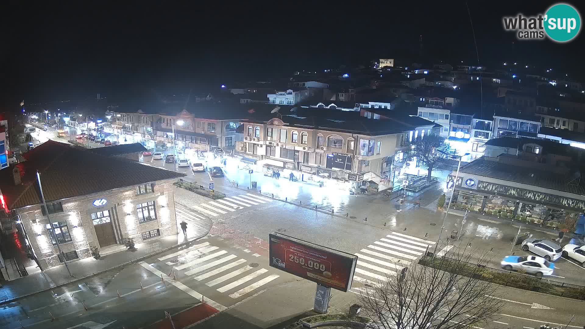 Webcam de la vieille ville et du centre d’Ohrid