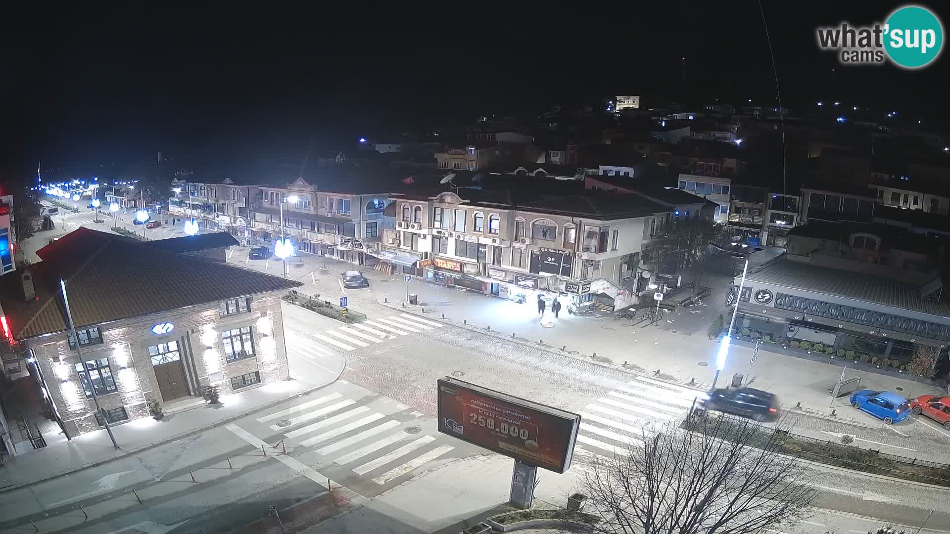Webcam de la vieille ville et du centre d’Ohrid