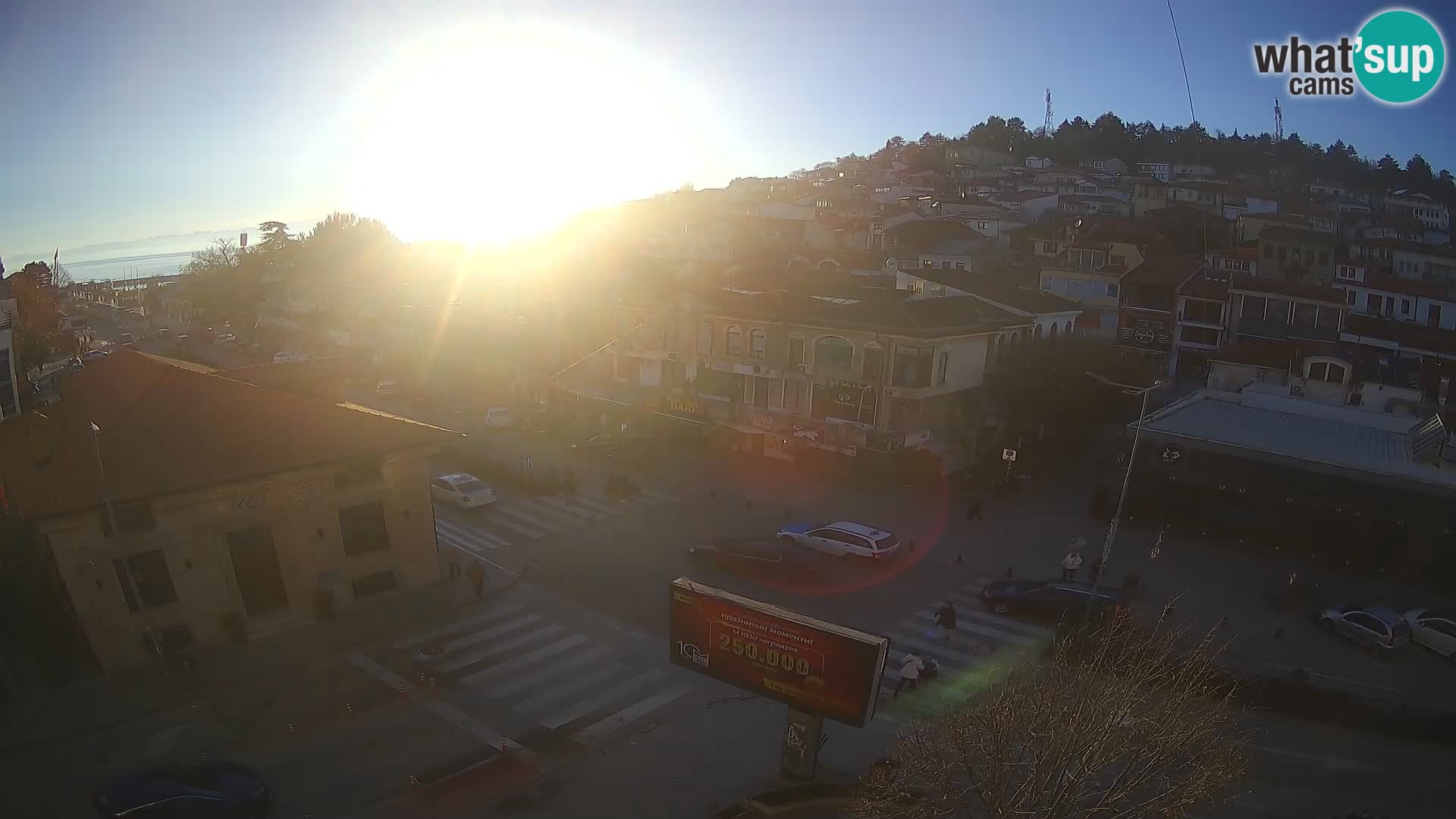 Webcam Città Vecchia e Centro di Ohrid – Macedonia