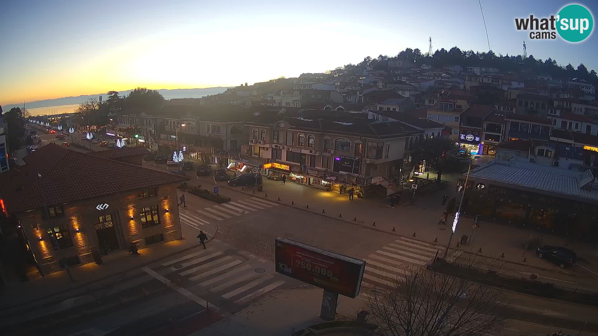 Webcam Altstadt und Zentrum von Ohrid