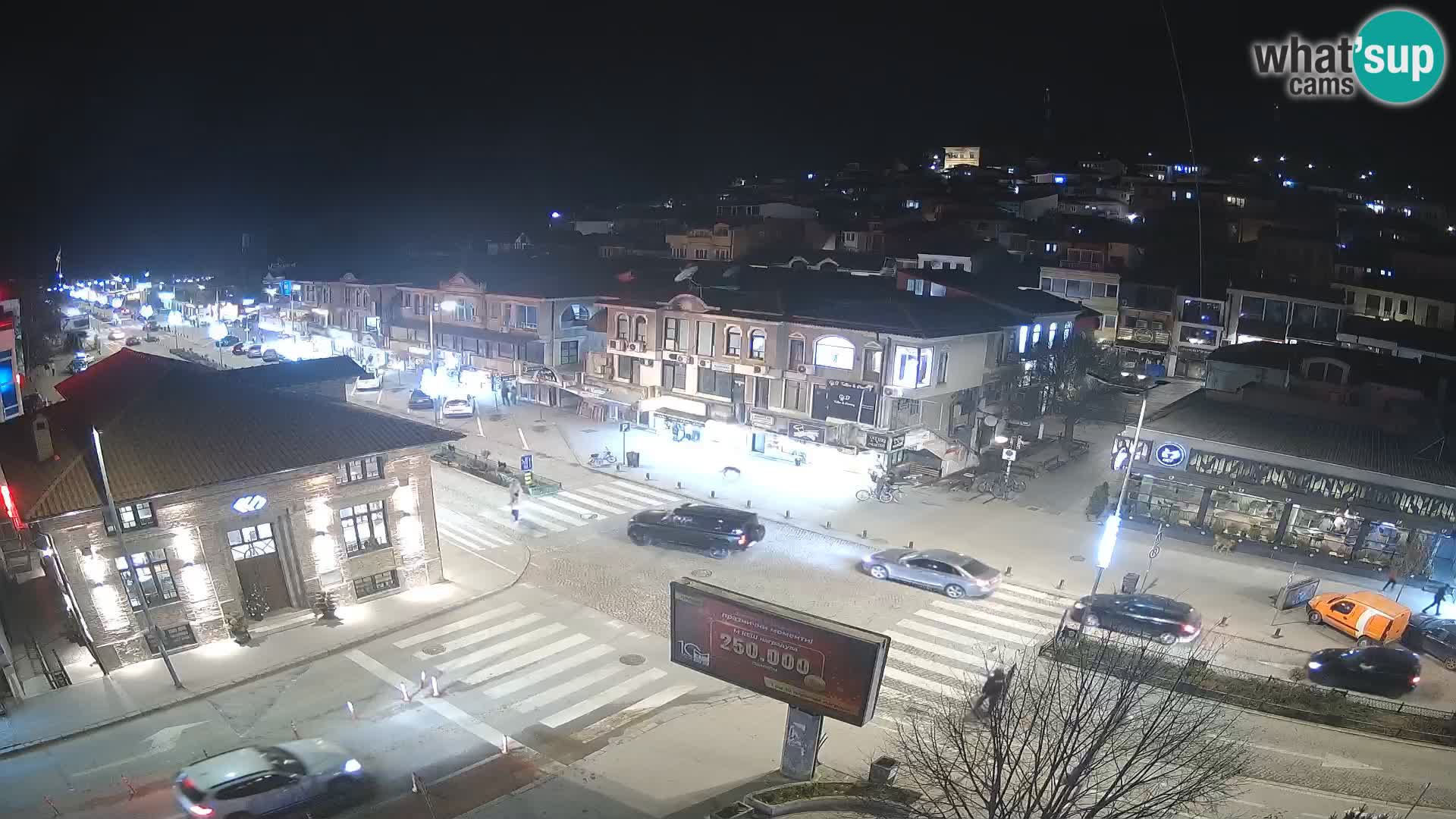 Webcam de la vieille ville et du centre d’Ohrid