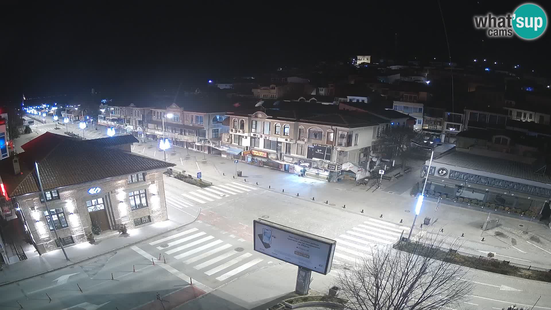 Webcam Ohrid old town and center