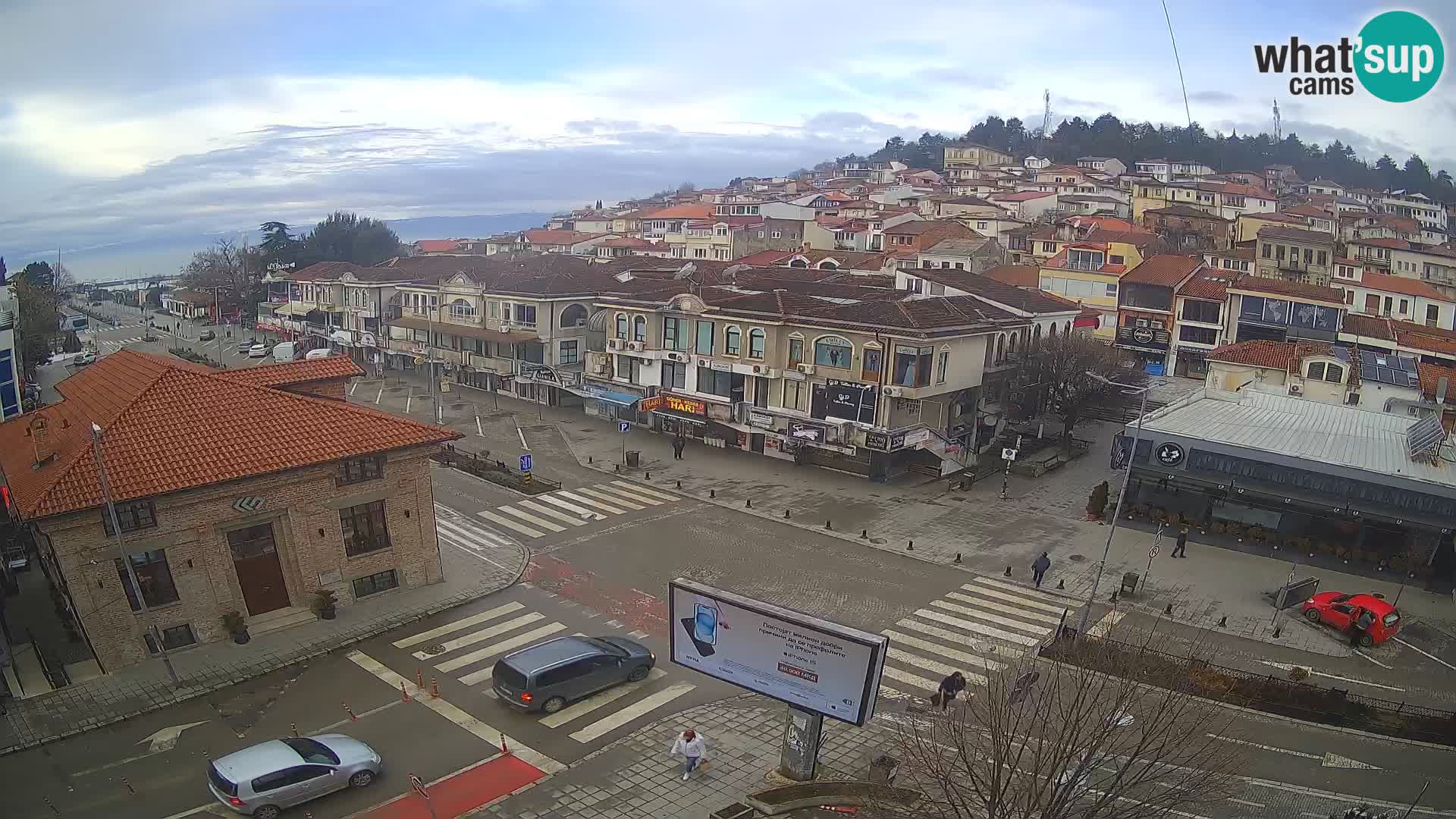 Webcam Ohrid old town and center