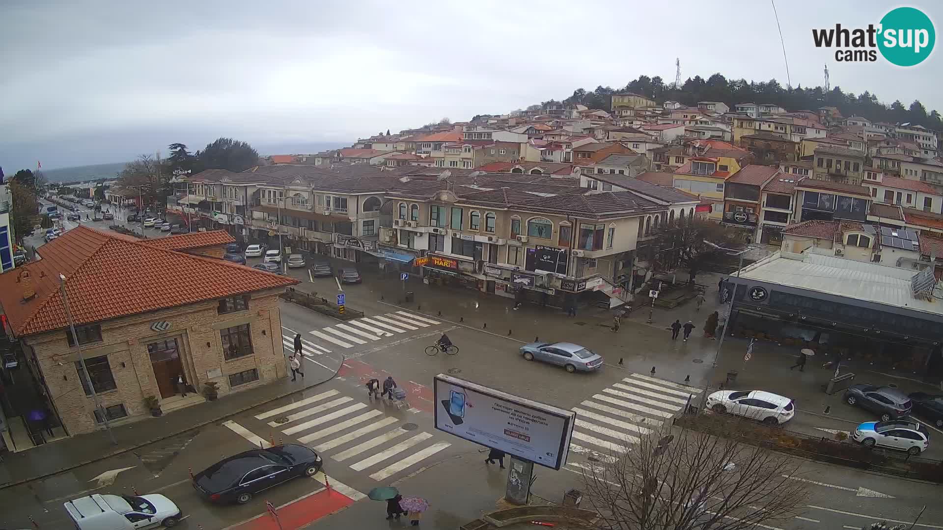 Webcam Altstadt und Zentrum von Ohrid