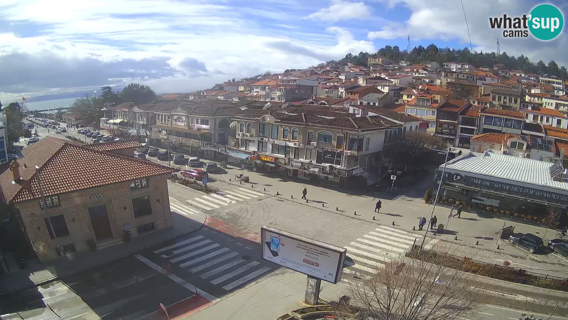Webcam Città Vecchia e Centro di Ohrid – Macedonia