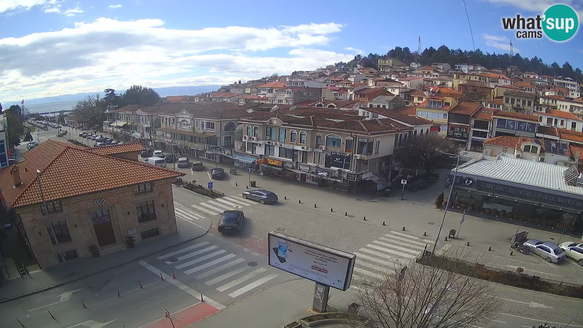 Webcam Altstadt und Zentrum von Ohrid