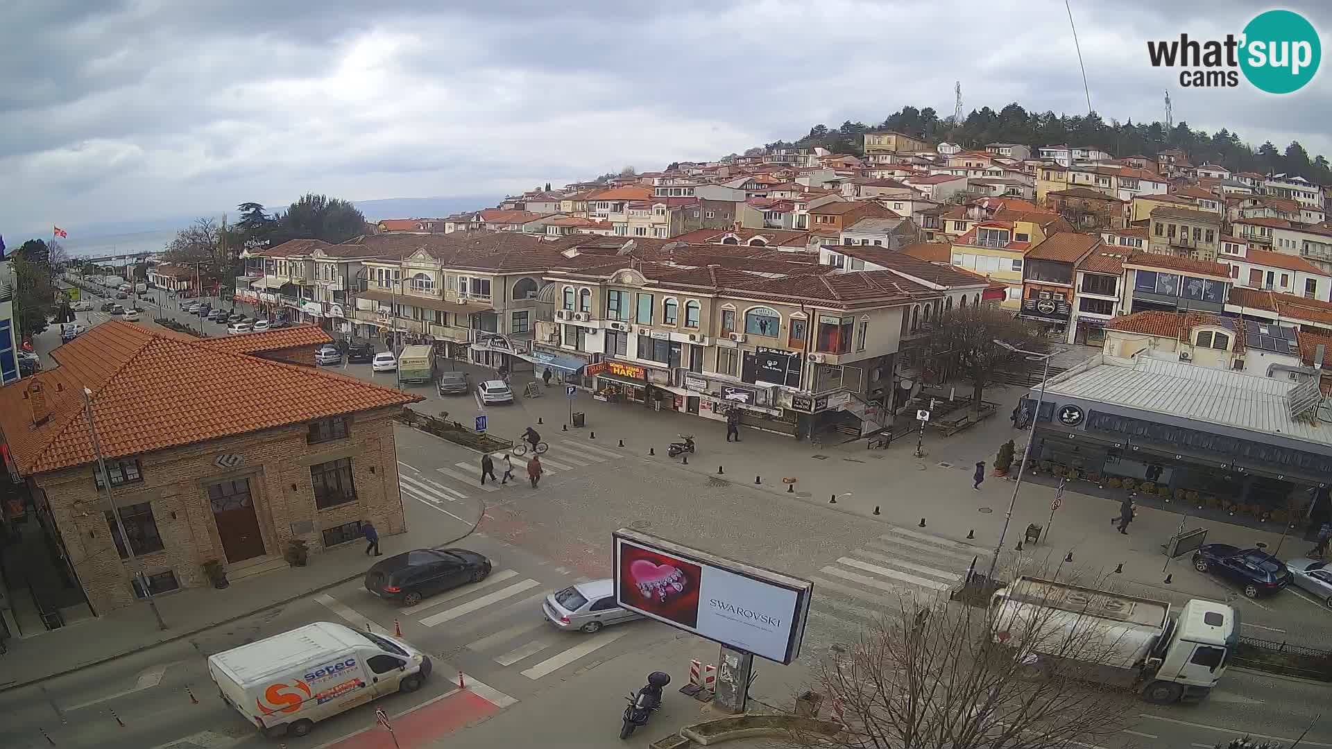 Webcam de la vieille ville et du centre d’Ohrid