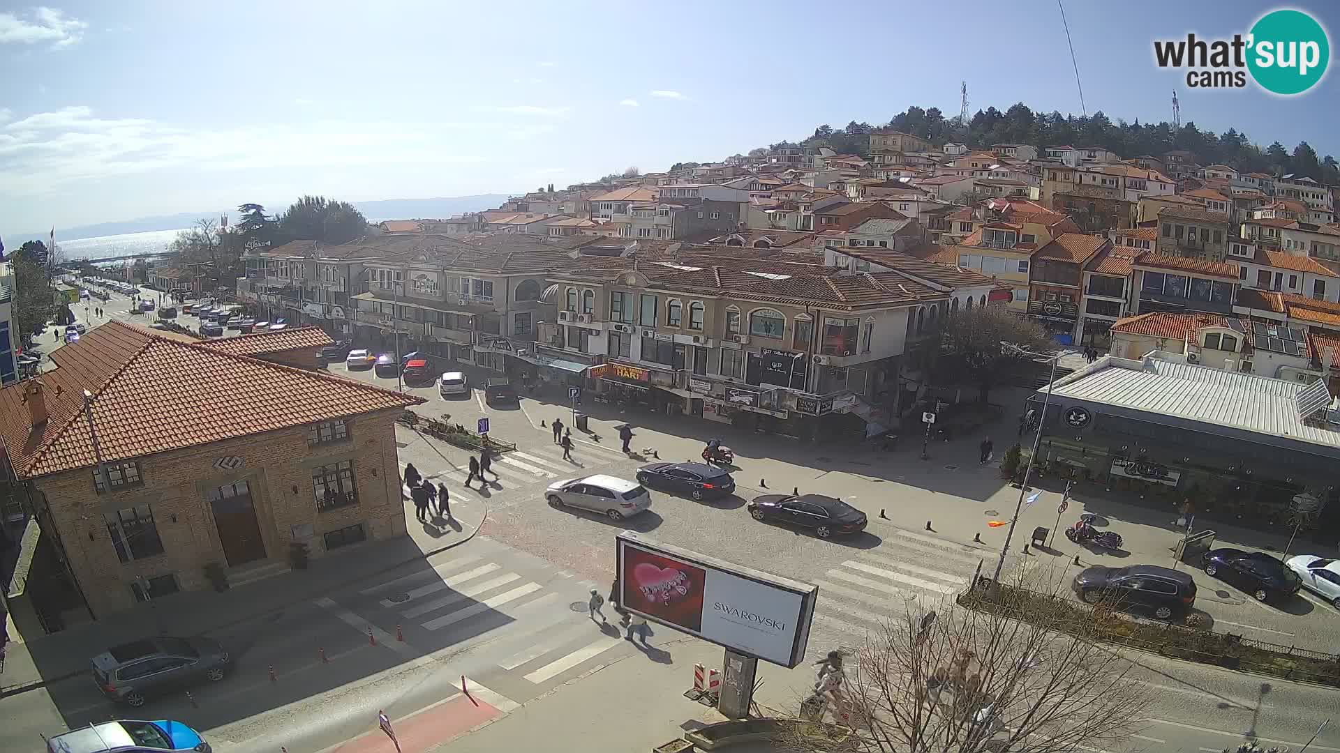 Webcam Altstadt und Zentrum von Ohrid