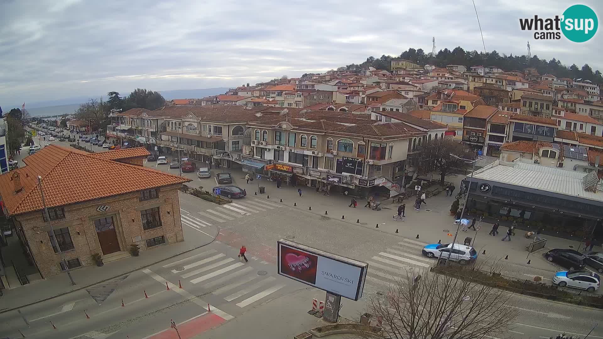 Webcam Ohrid old town and center