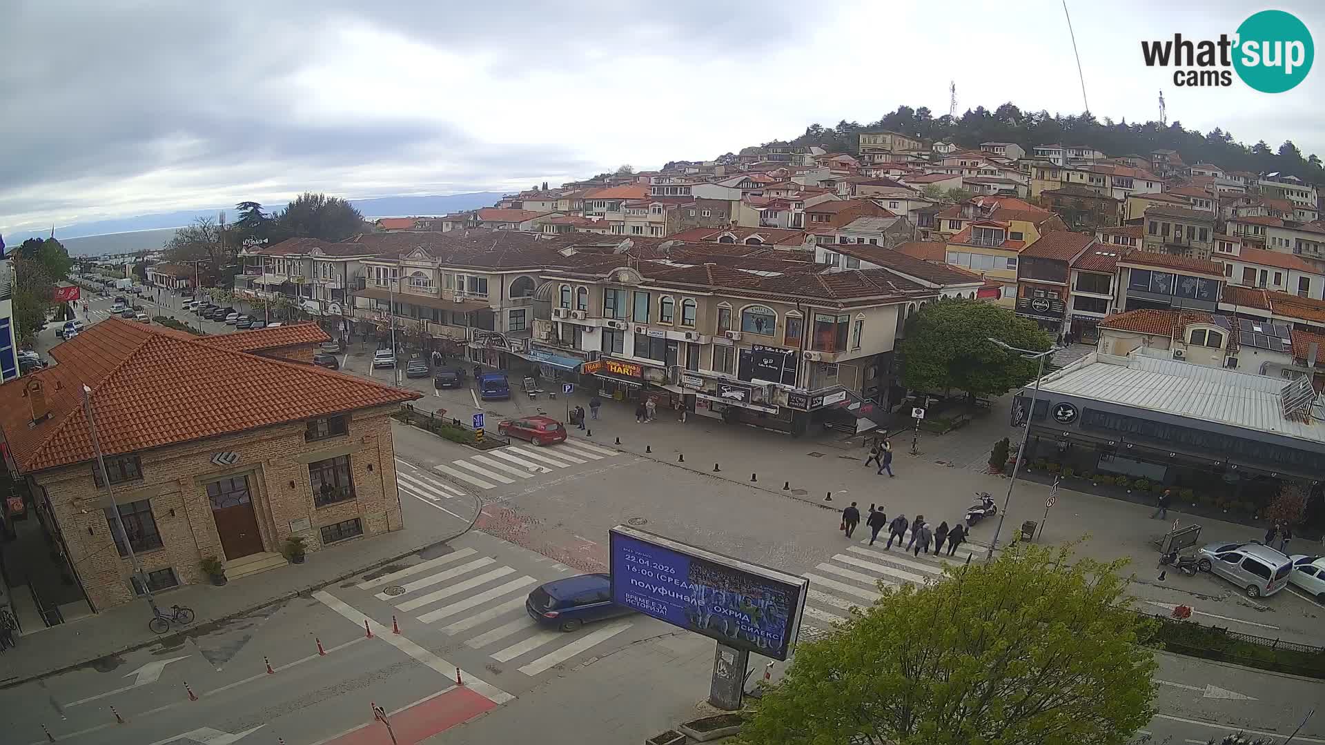 Webcam Città Vecchia e Centro di Ohrid – Macedonia