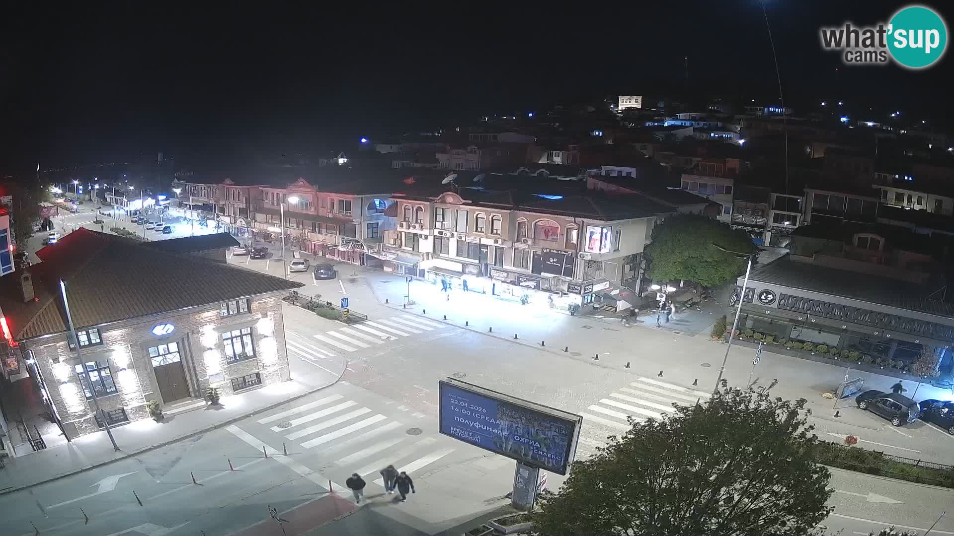 Webcam Ohrid old town and center