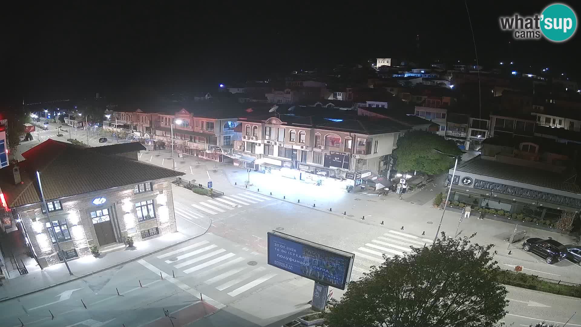 Webcam Altstadt und Zentrum von Ohrid