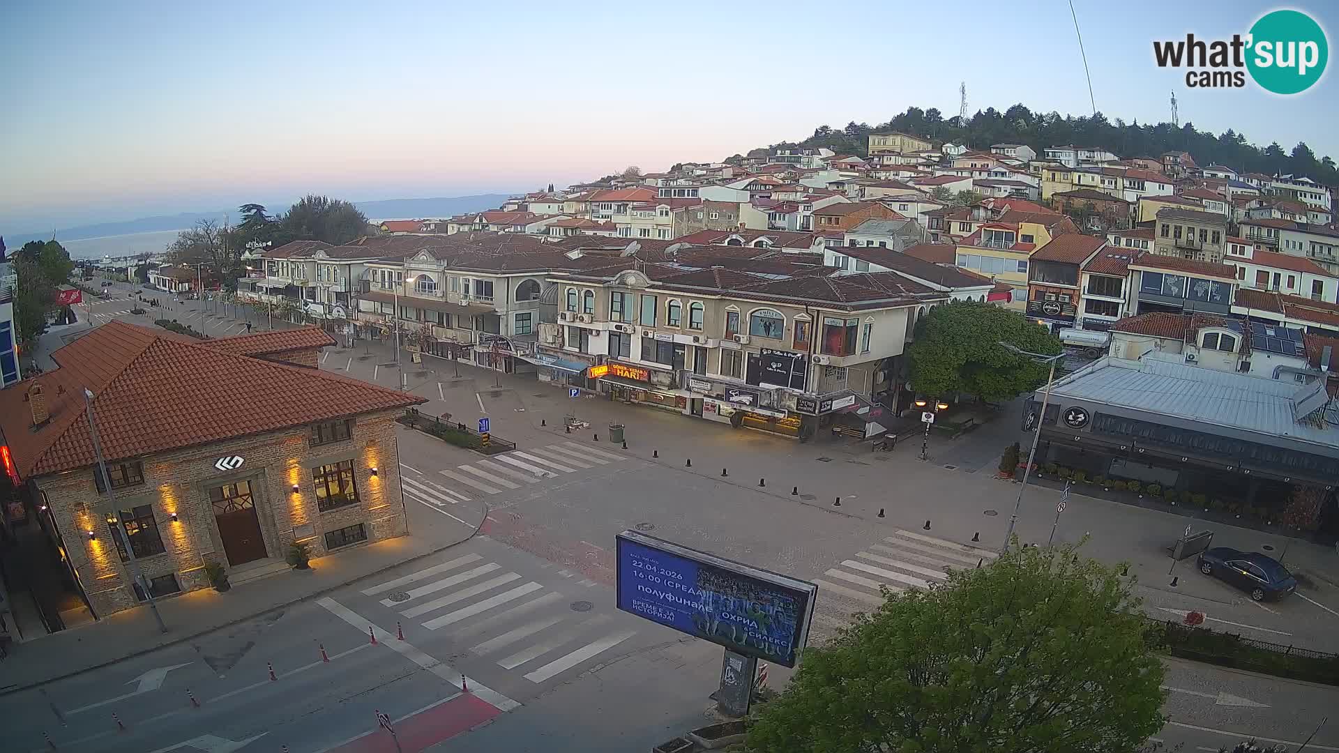 Webcam Città Vecchia e Centro di Ohrid – Macedonia