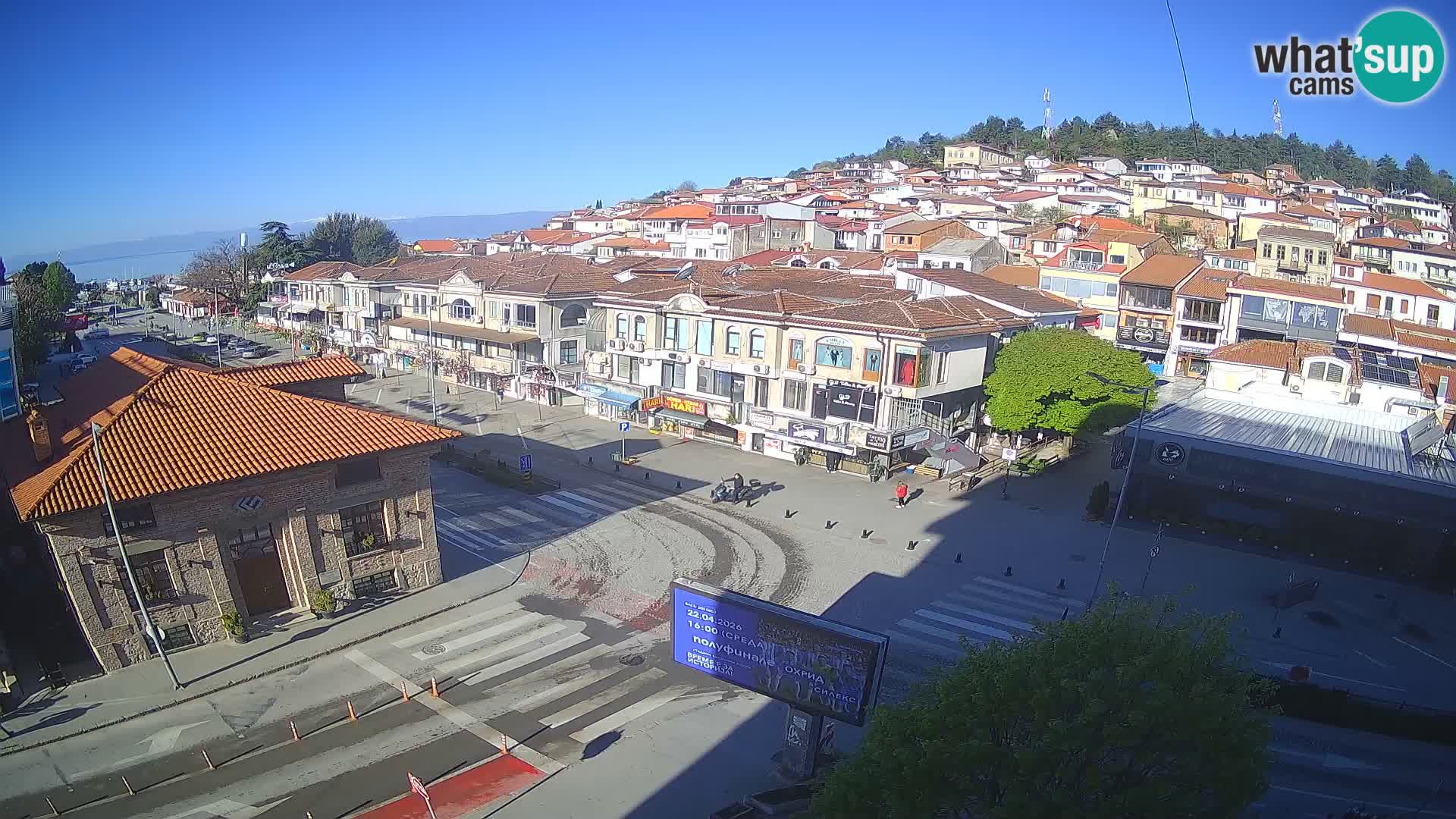 Webcam Città Vecchia e Centro di Ohrid – Macedonia