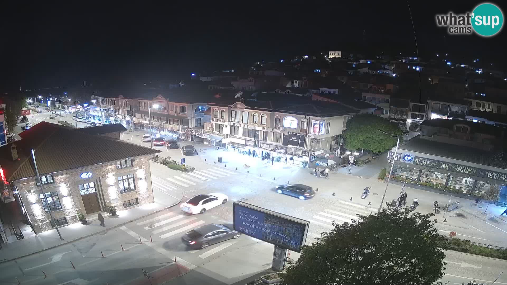 Webcam Ohrid old town and center