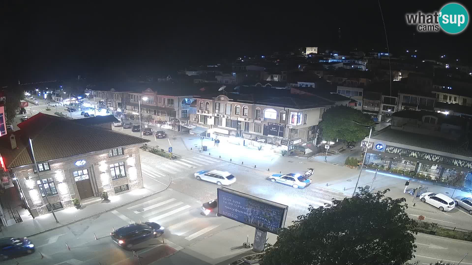 Webcam Ohrid old town and center