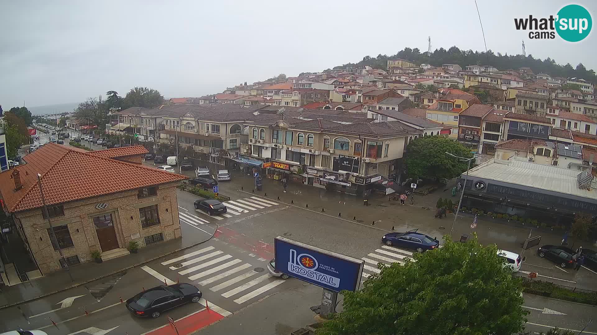 Webcam Ohrid old town and center