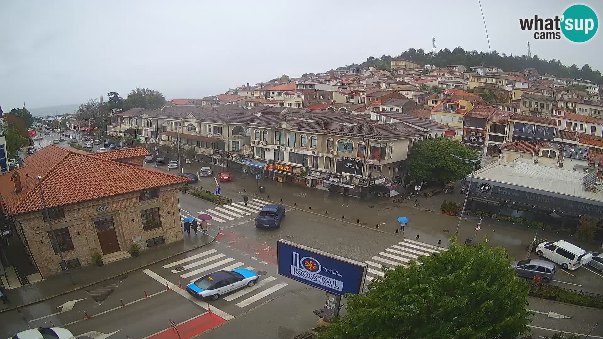 Webcam de la vieille ville et du centre d’Ohrid