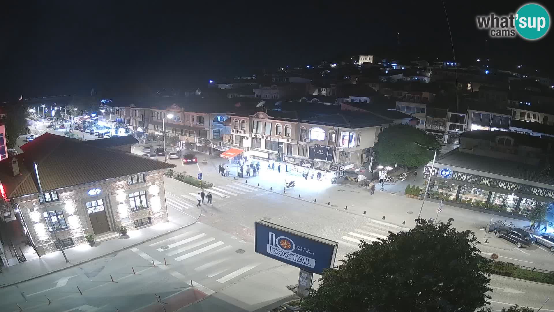 Webcam de la vieille ville et du centre d’Ohrid