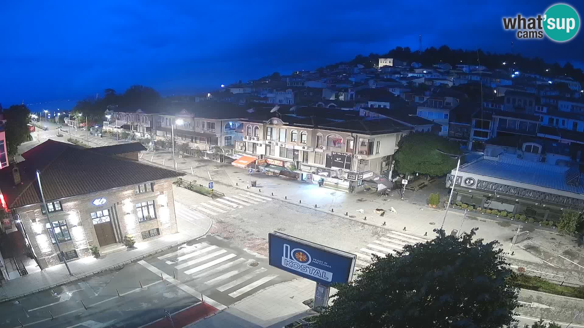 Webcam Altstadt und Zentrum von Ohrid