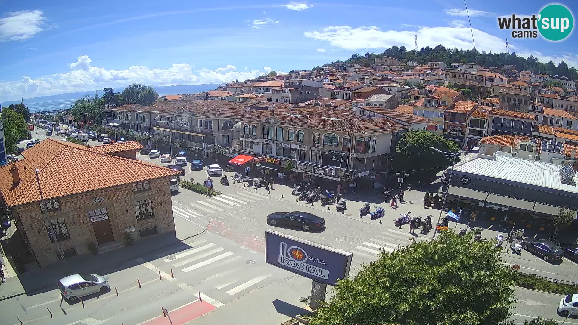 Webcam Altstadt und Zentrum von Ohrid