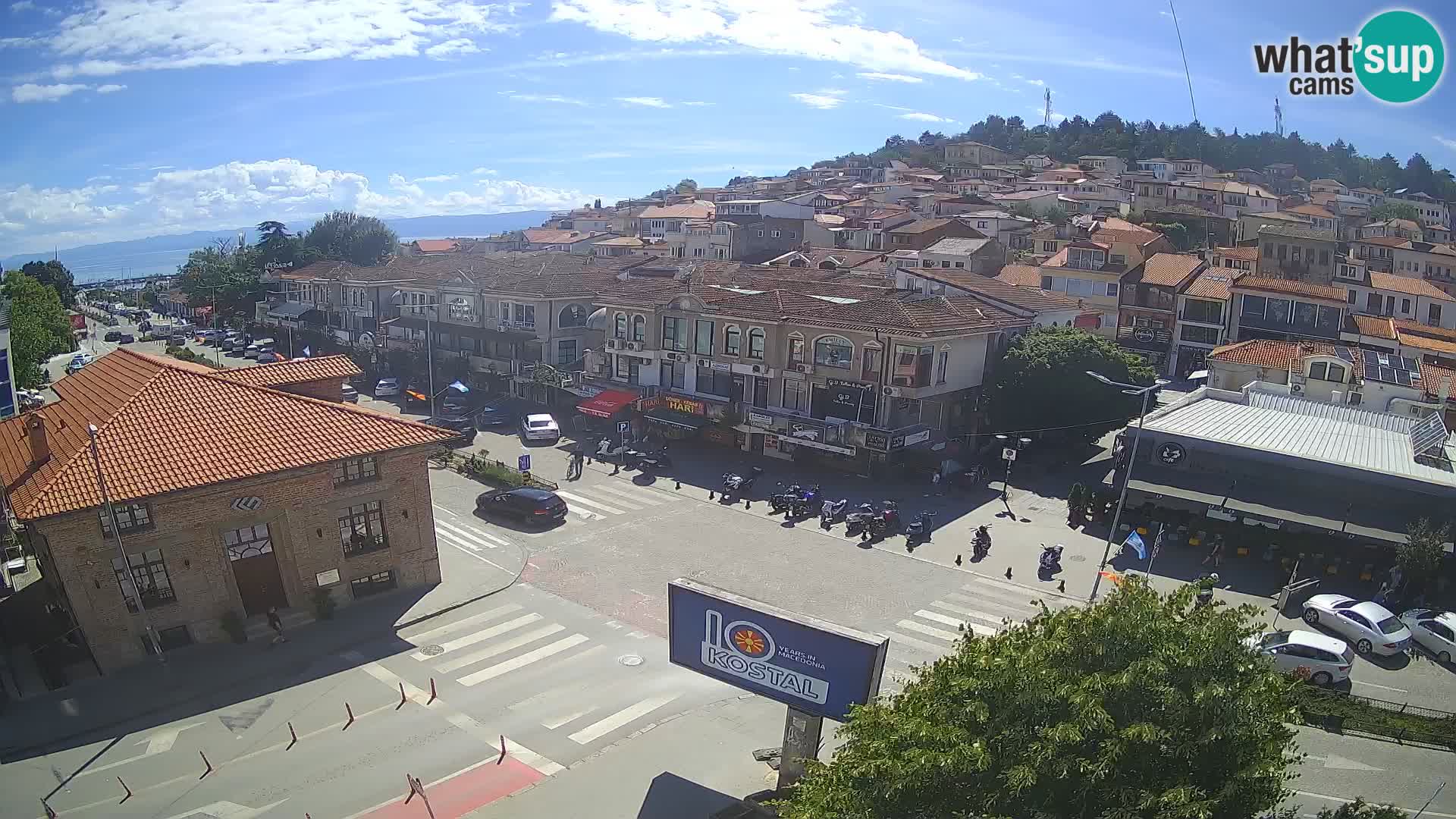 Webcam Città Vecchia e Centro di Ohrid – Macedonia