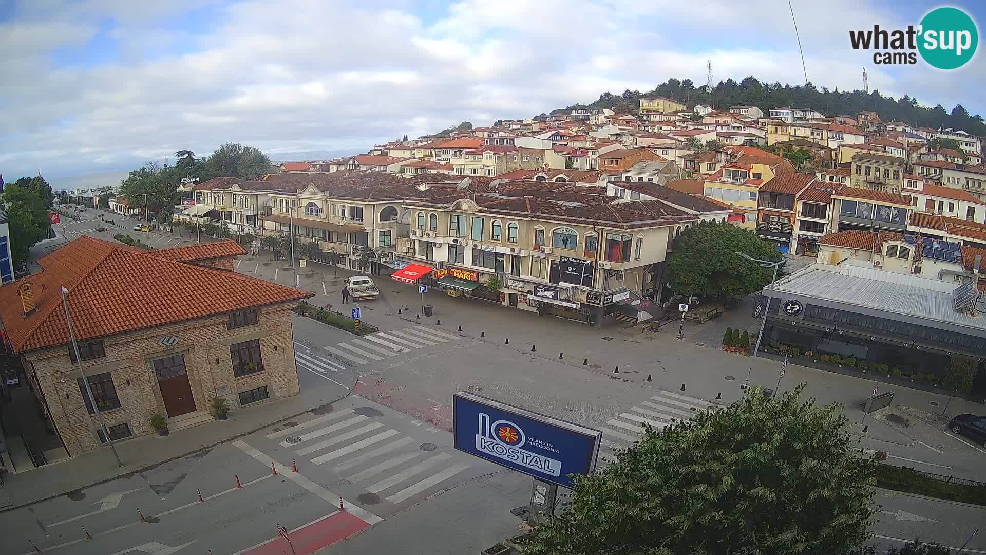 Webcam de la vieille ville et du centre d’Ohrid