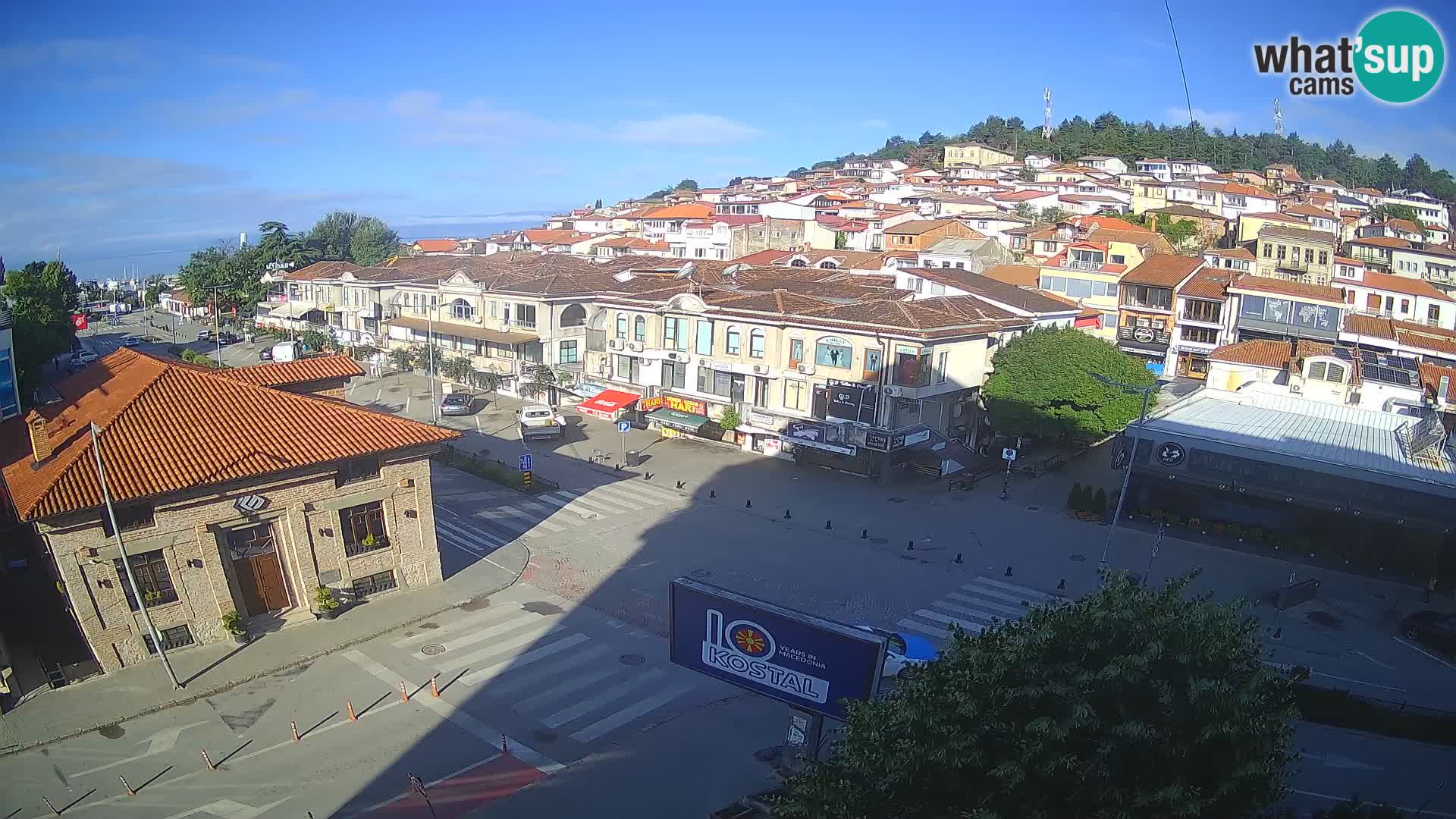Webcam Altstadt und Zentrum von Ohrid