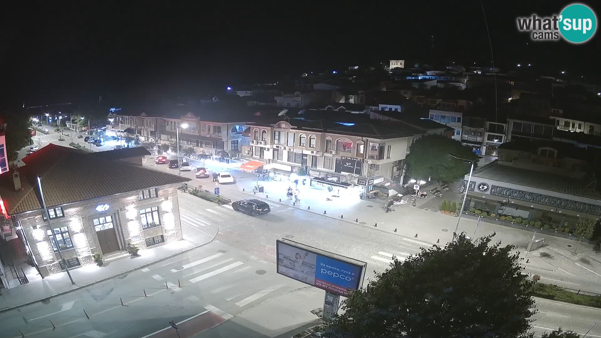 Webcam Ohrid old town and center