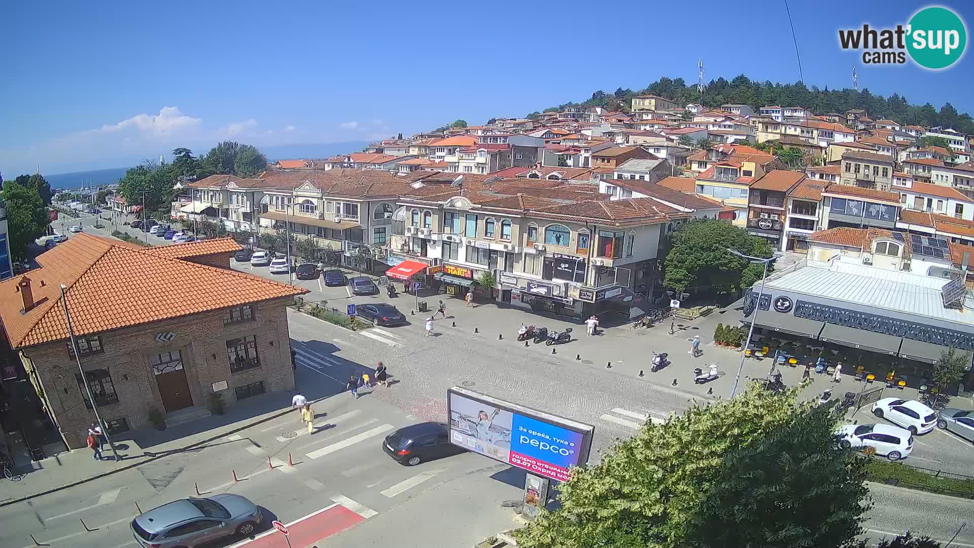 Webcam Città Vecchia e Centro di Ohrid – Macedonia