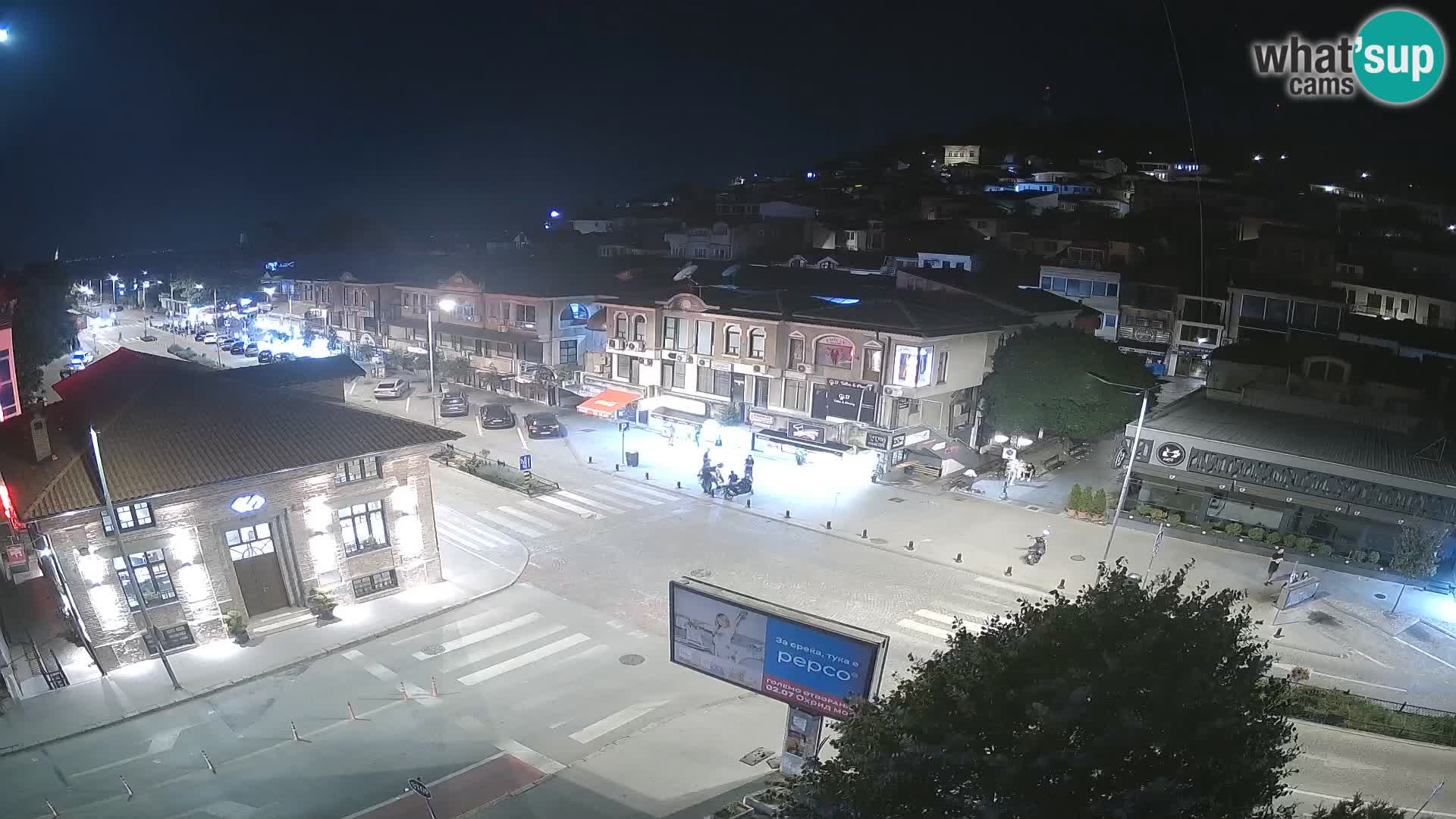 Webcam Ohrid old town and center