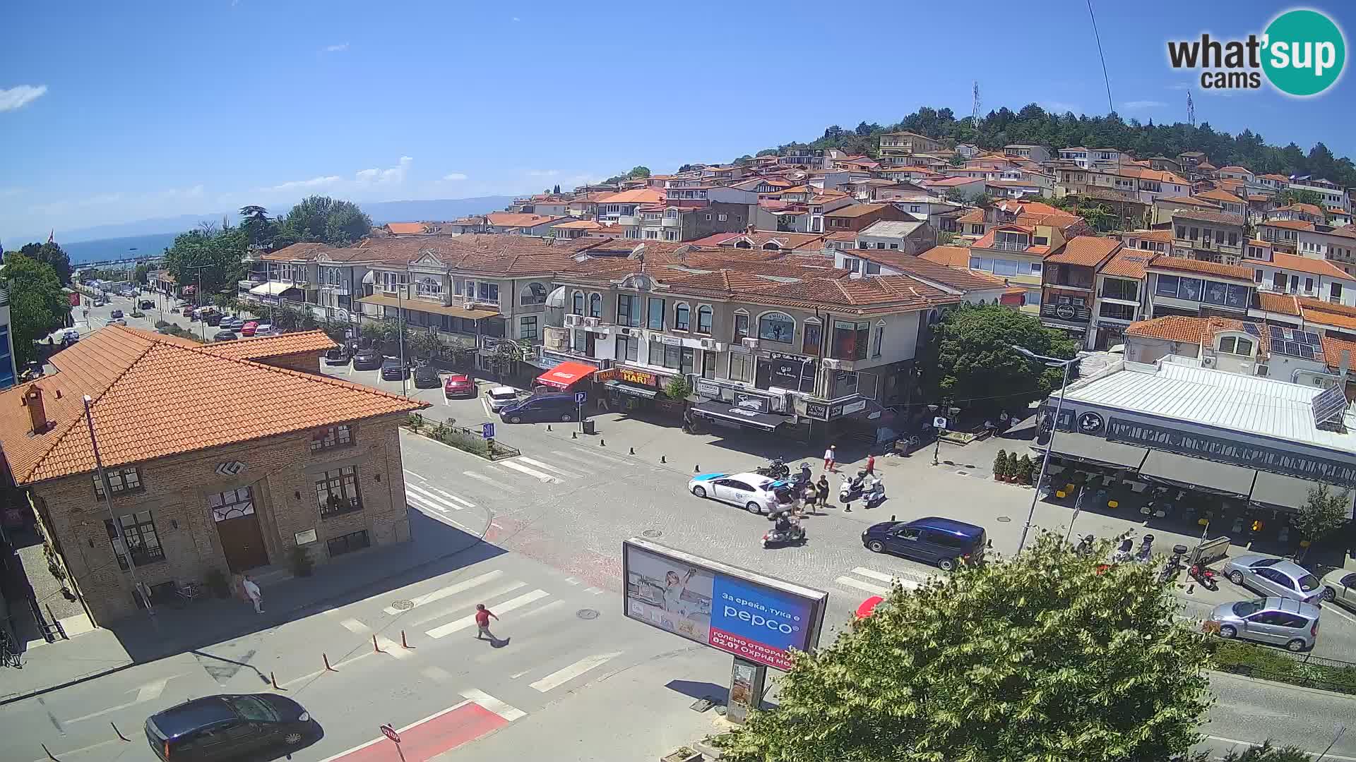 Webcam Città Vecchia e Centro di Ohrid – Macedonia