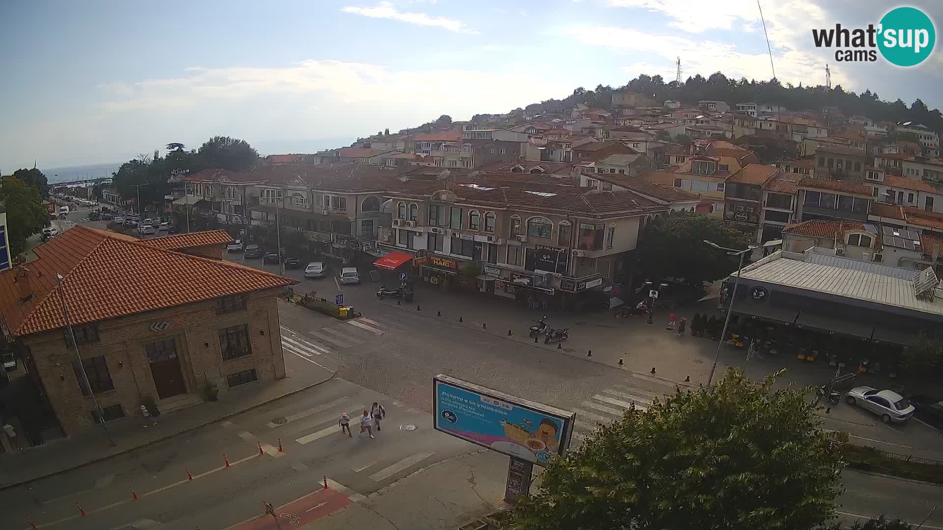 Webcam Altstadt und Zentrum von Ohrid
