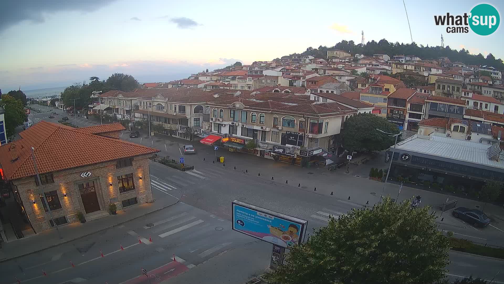 Webcam Città Vecchia e Centro di Ohrid – Macedonia