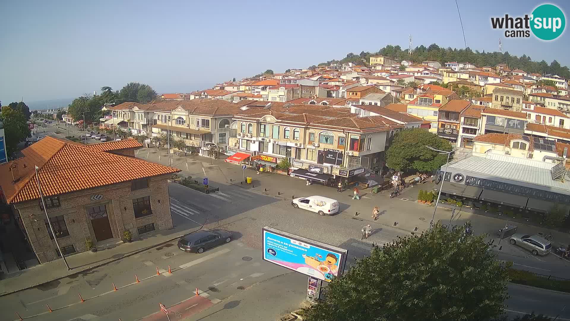 Webcam Città Vecchia e Centro di Ohrid – Macedonia