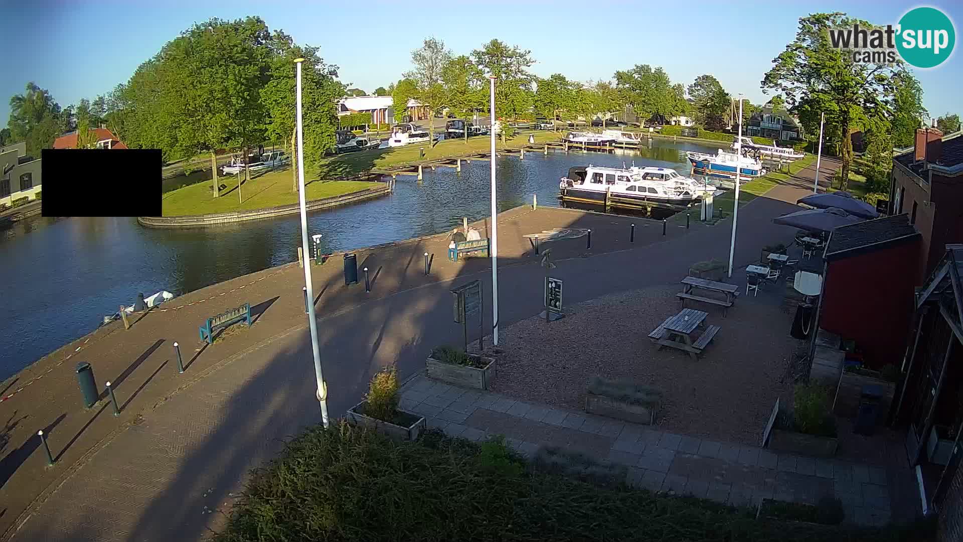 Il porto Joure webcam live