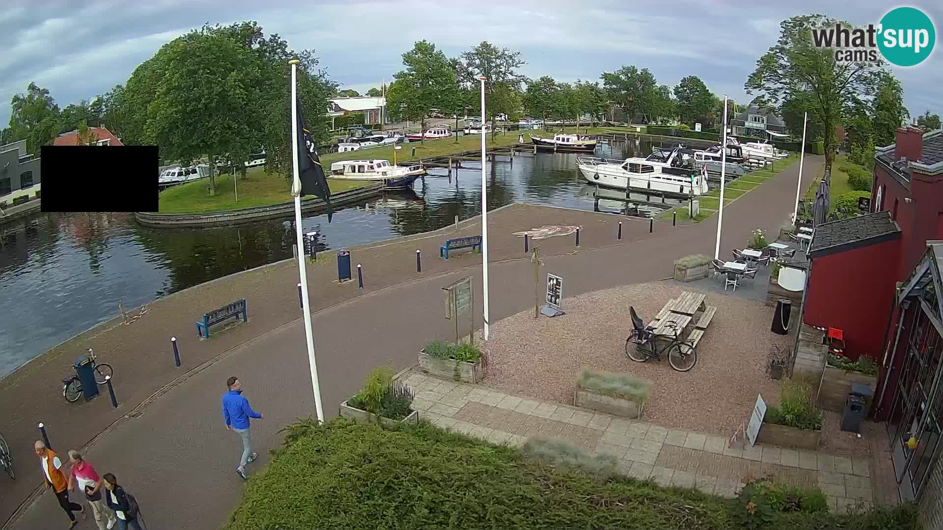 Live webcam Joure harbour – Passantenhaven