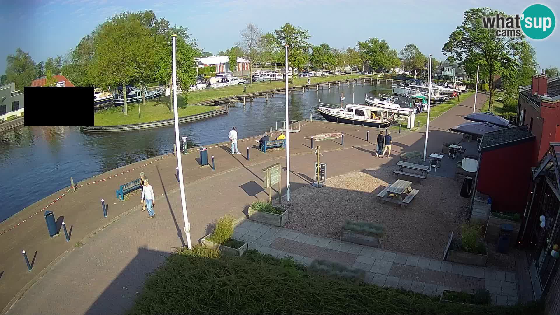 Il porto Joure webcam live