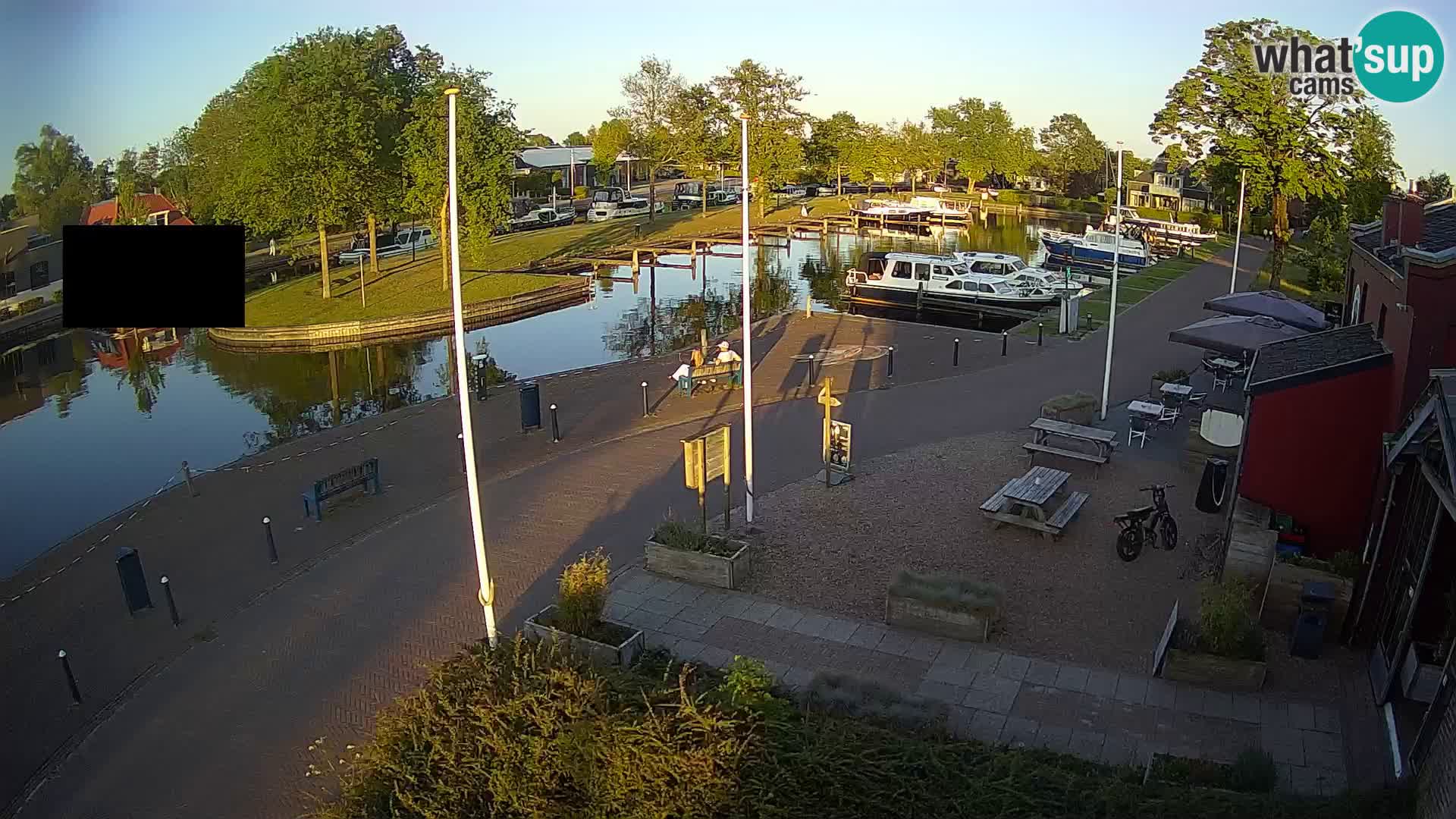 Il porto Joure webcam live