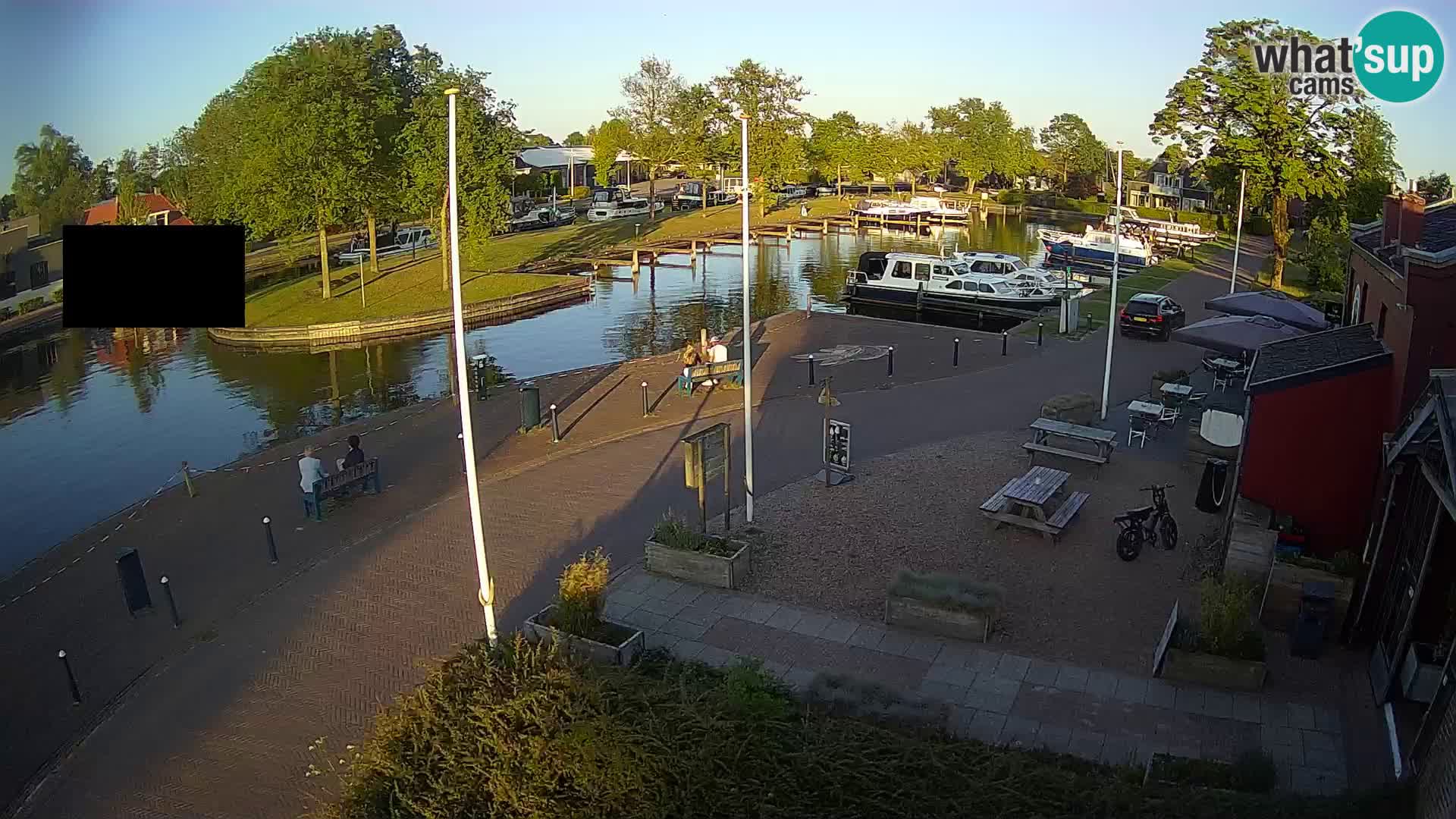 Il porto Joure webcam live