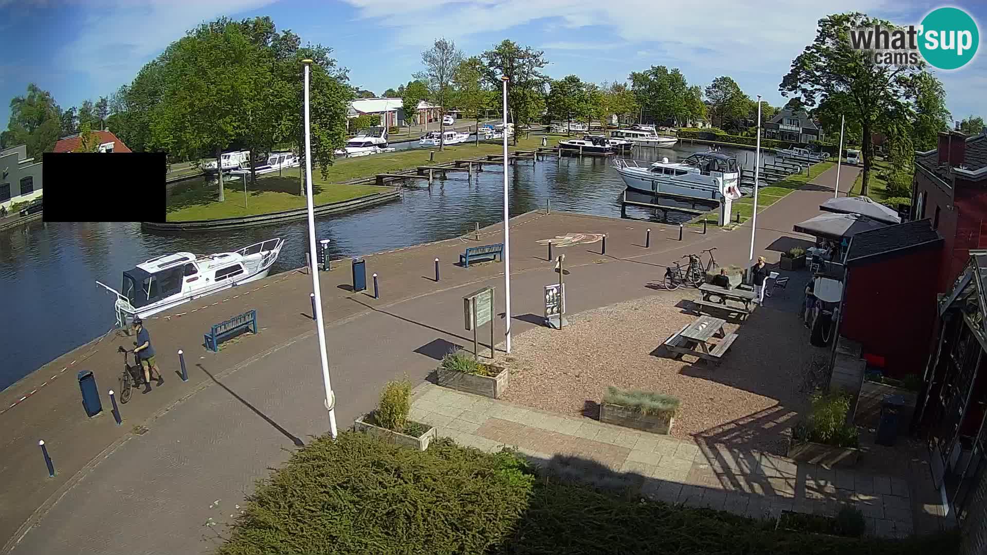 Live webcam Joure harbour – Passantenhaven
