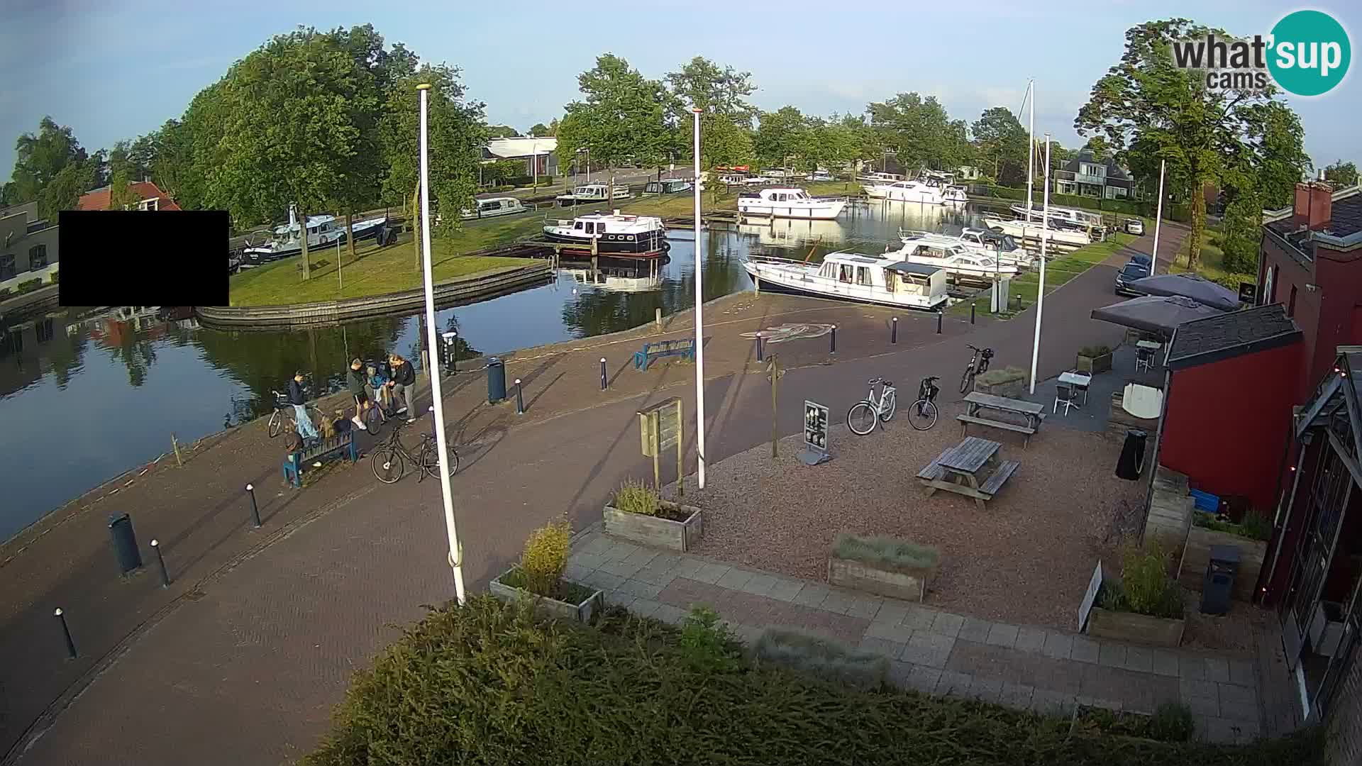 Live webcam Joure harbour – Passantenhaven