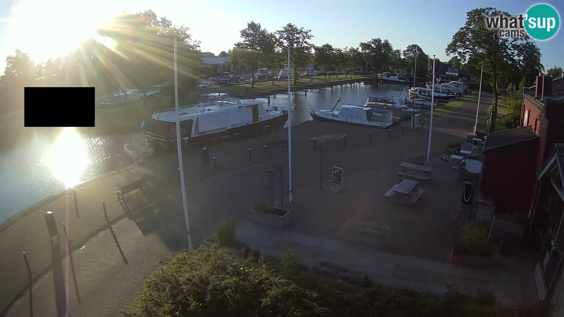 Il porto Joure webcam live