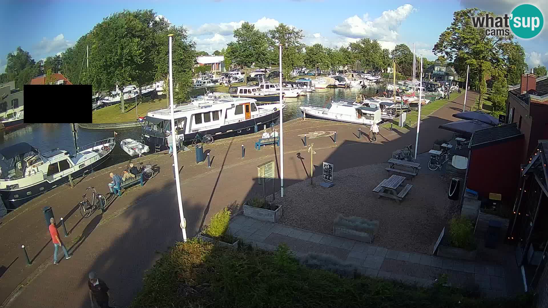 Il porto Joure webcam live
