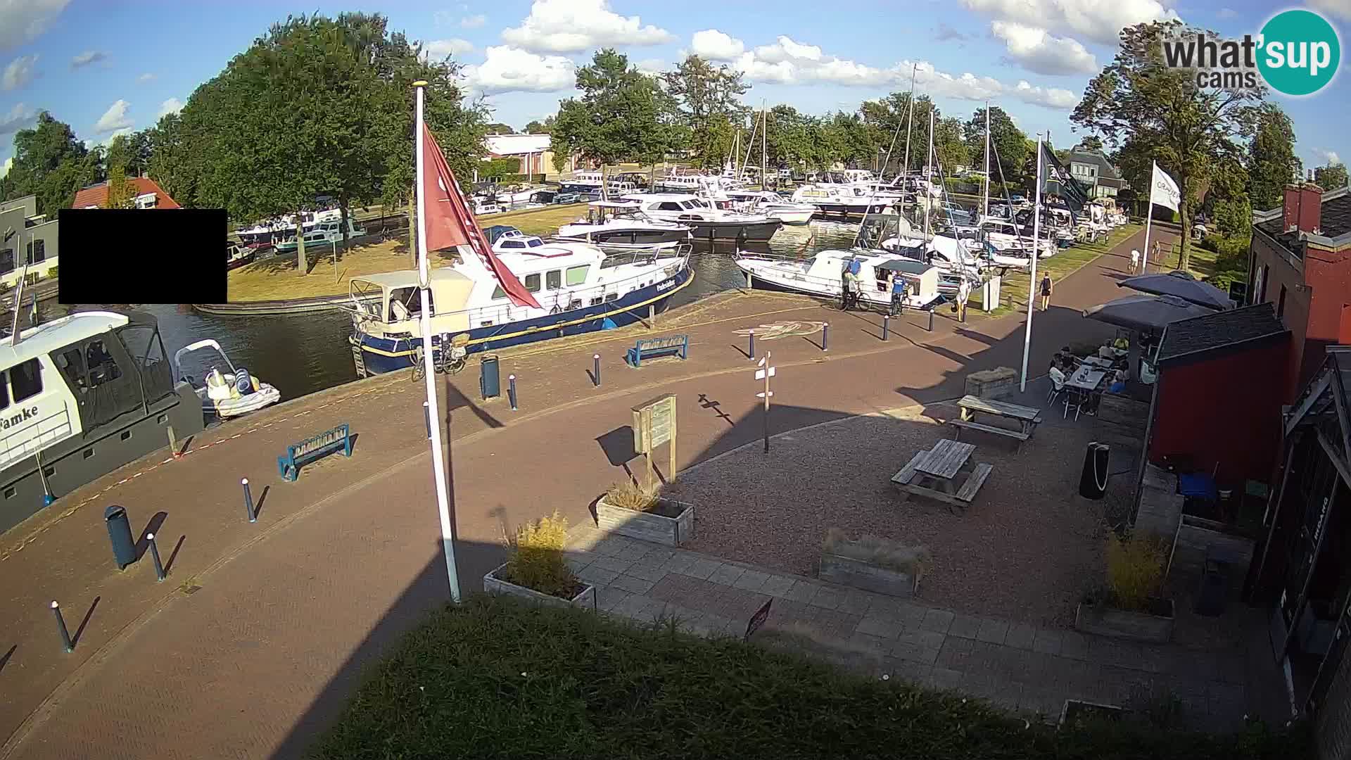 Il porto Joure webcam live