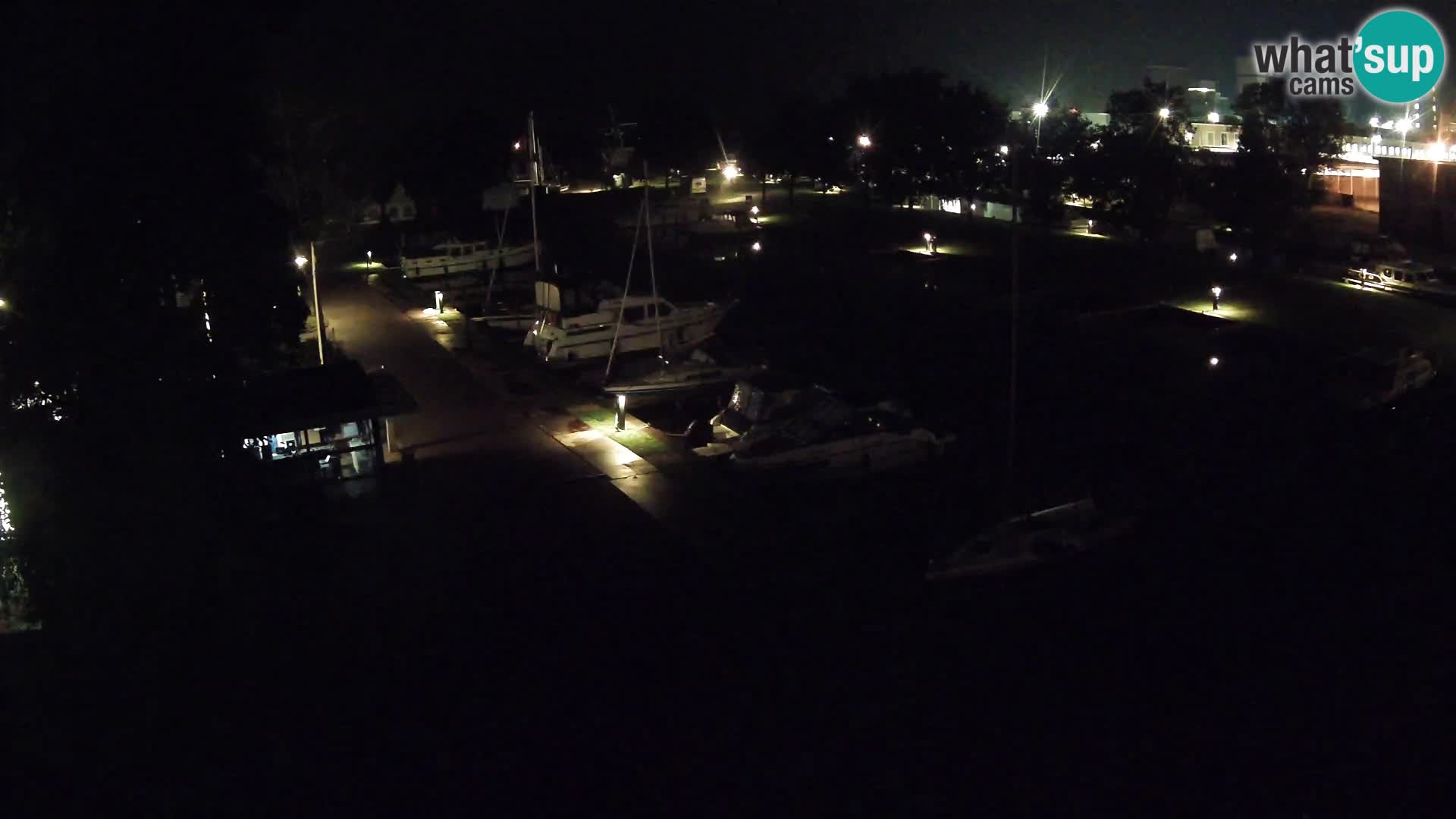 Joure harbour webcam – windmill view