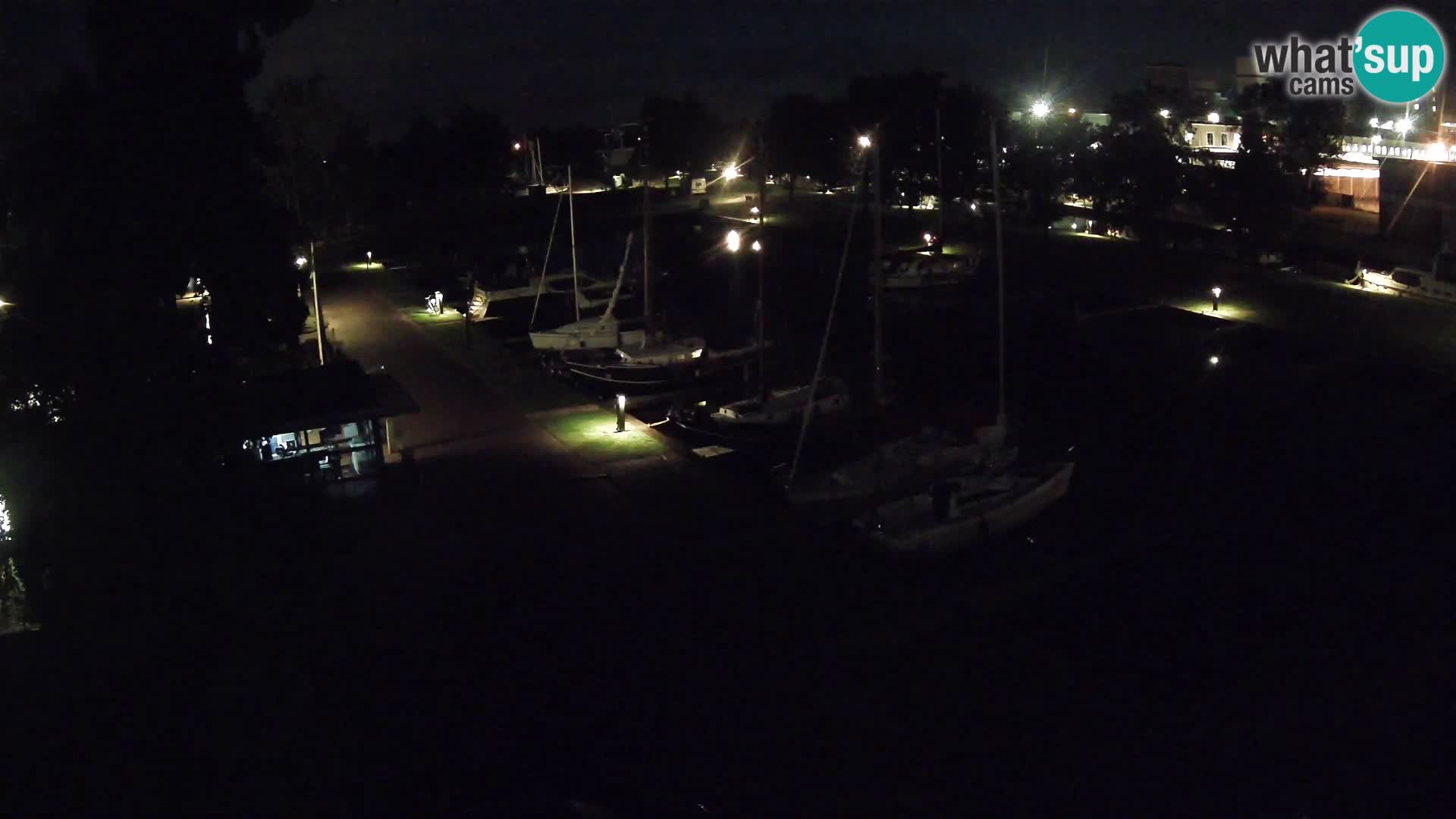 Joure harbour webcam – windmill view