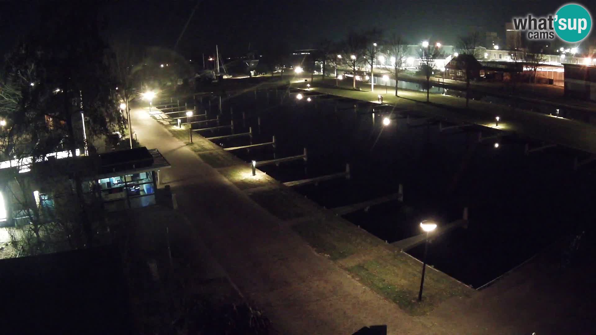 Le port de Joure webcam – vue du moulin à vent