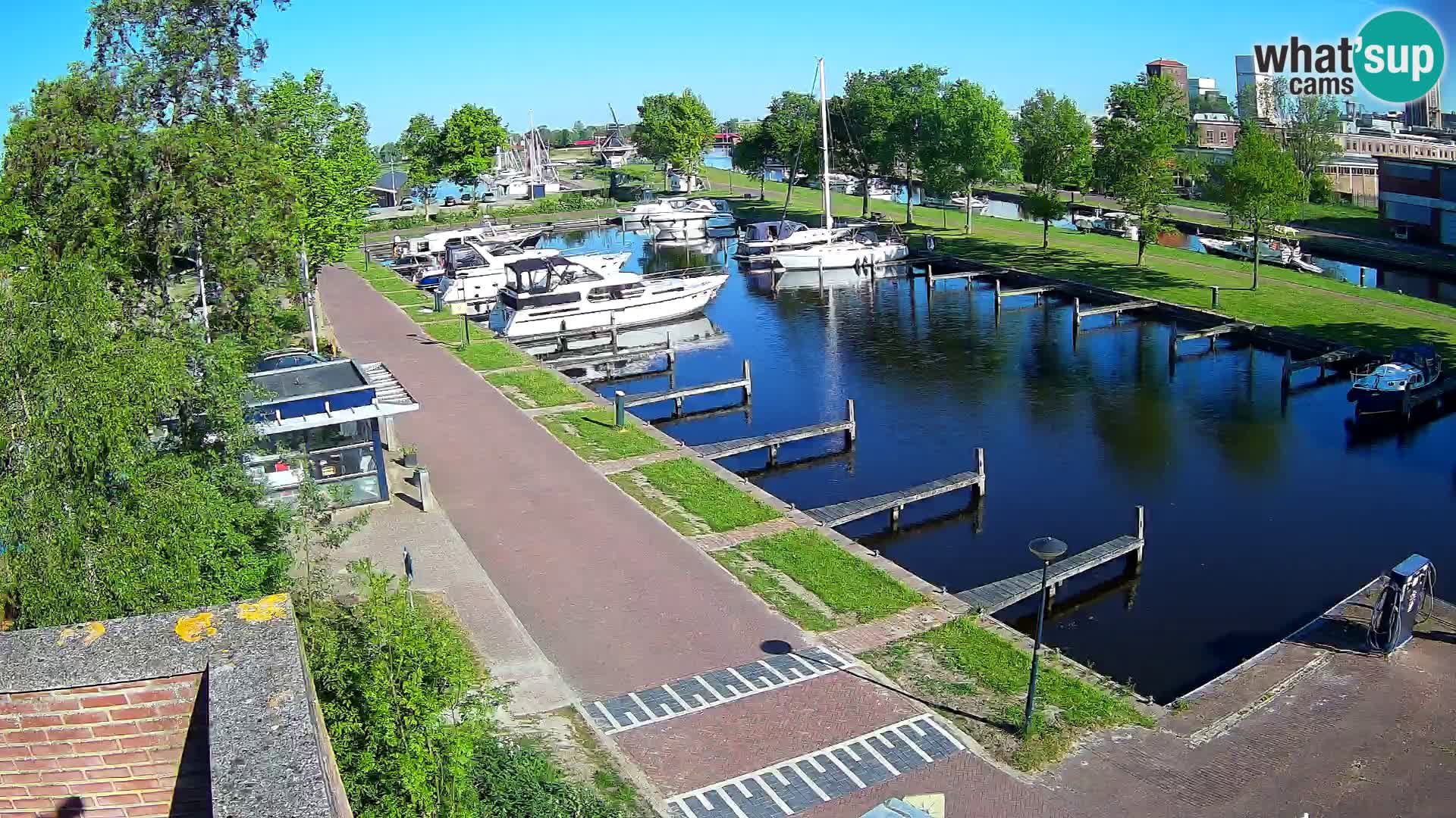Web kamera Joure marina – Mlin vjetrenjača