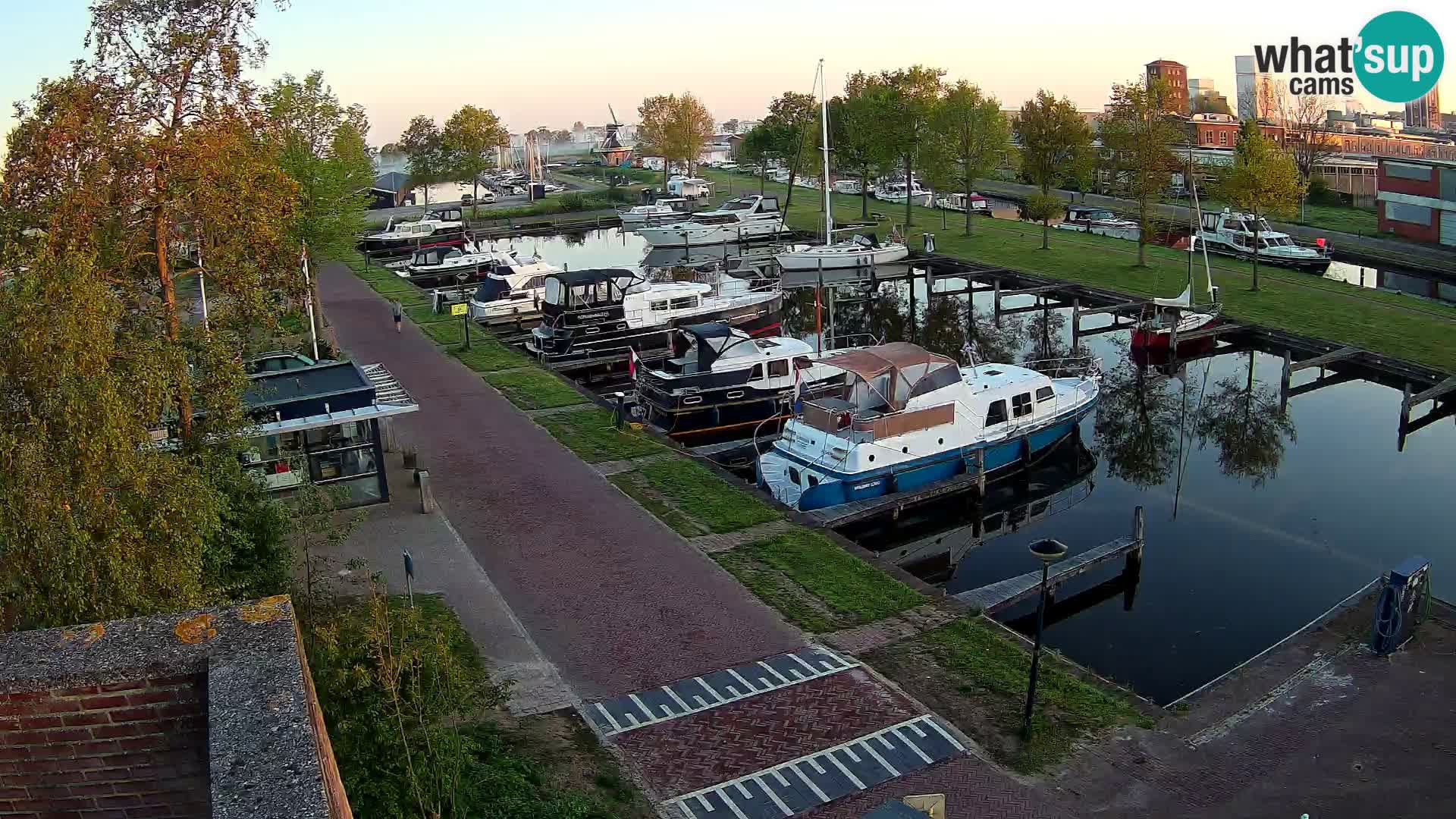 Web kamera Joure marina – Mlin vjetrenjača